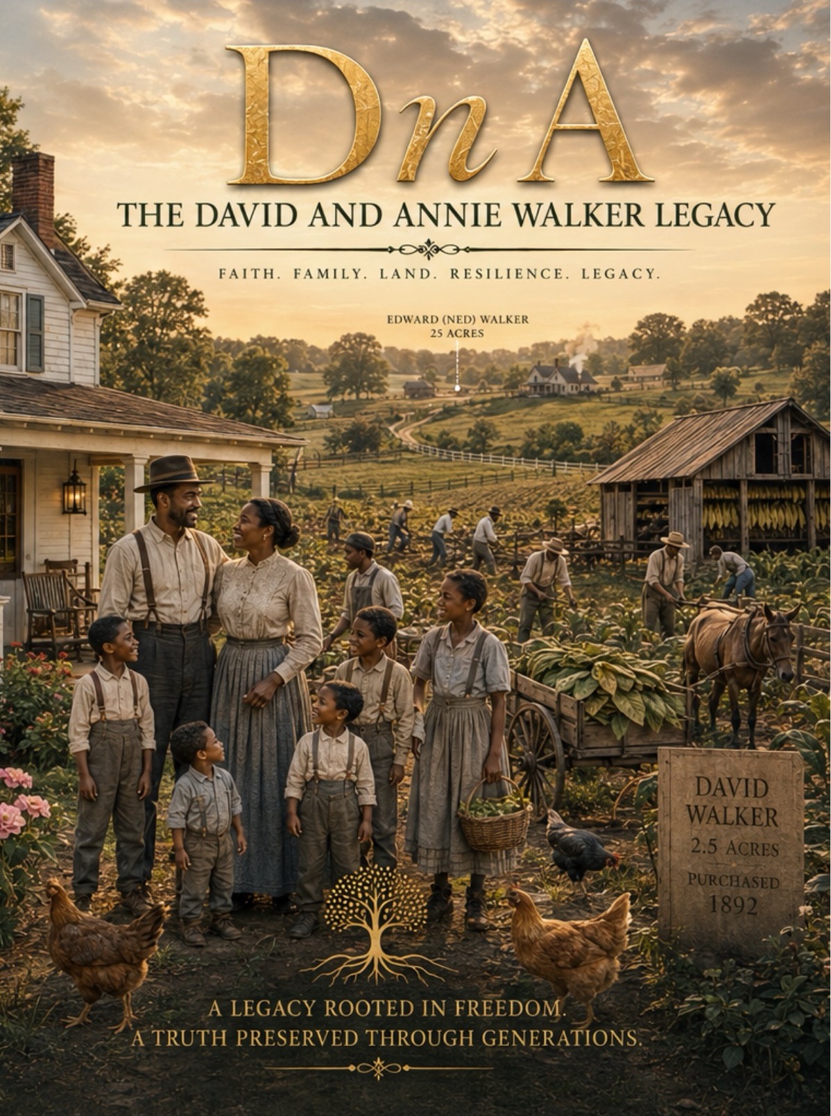 DnA: The David and Annie Walker Legacy book cover artwork
